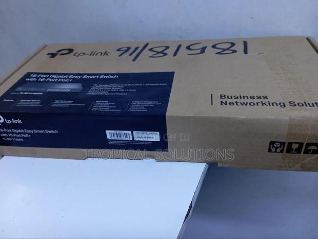 Tp-Link Tl-Sg1218mpe Switch 18 Port Gigabit Easy Smart Ups - main view