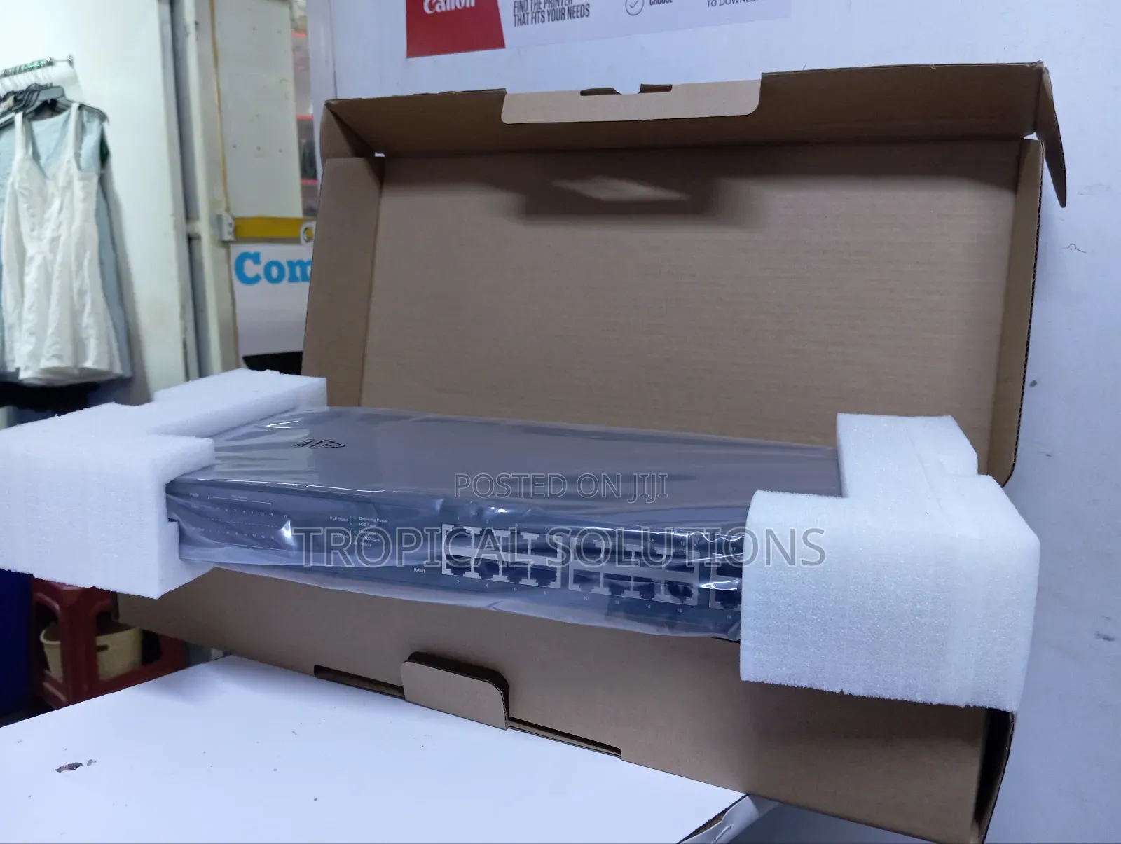 Tp-Link Tl-Sg1218mpe Switch 18 Port Gigabit Easy Smart Ups