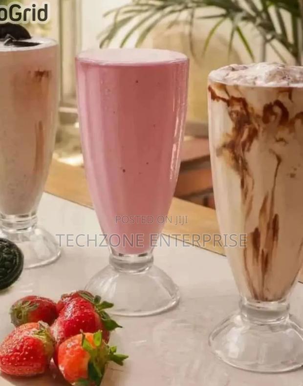 Glasses - *Set of 6 Tall Smoothie Glasses,*