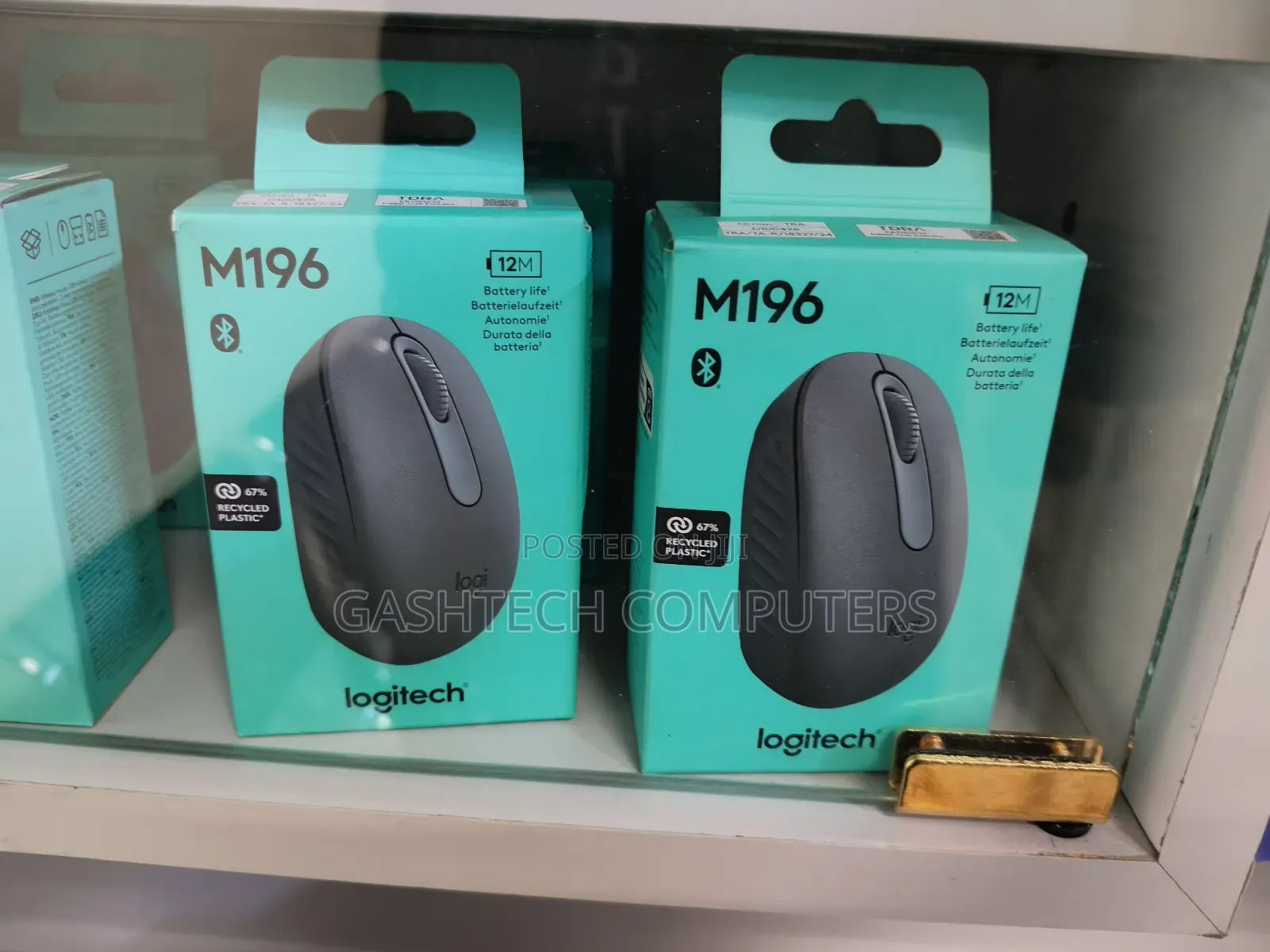 Logitech M196 Bluetooth Black Mouse