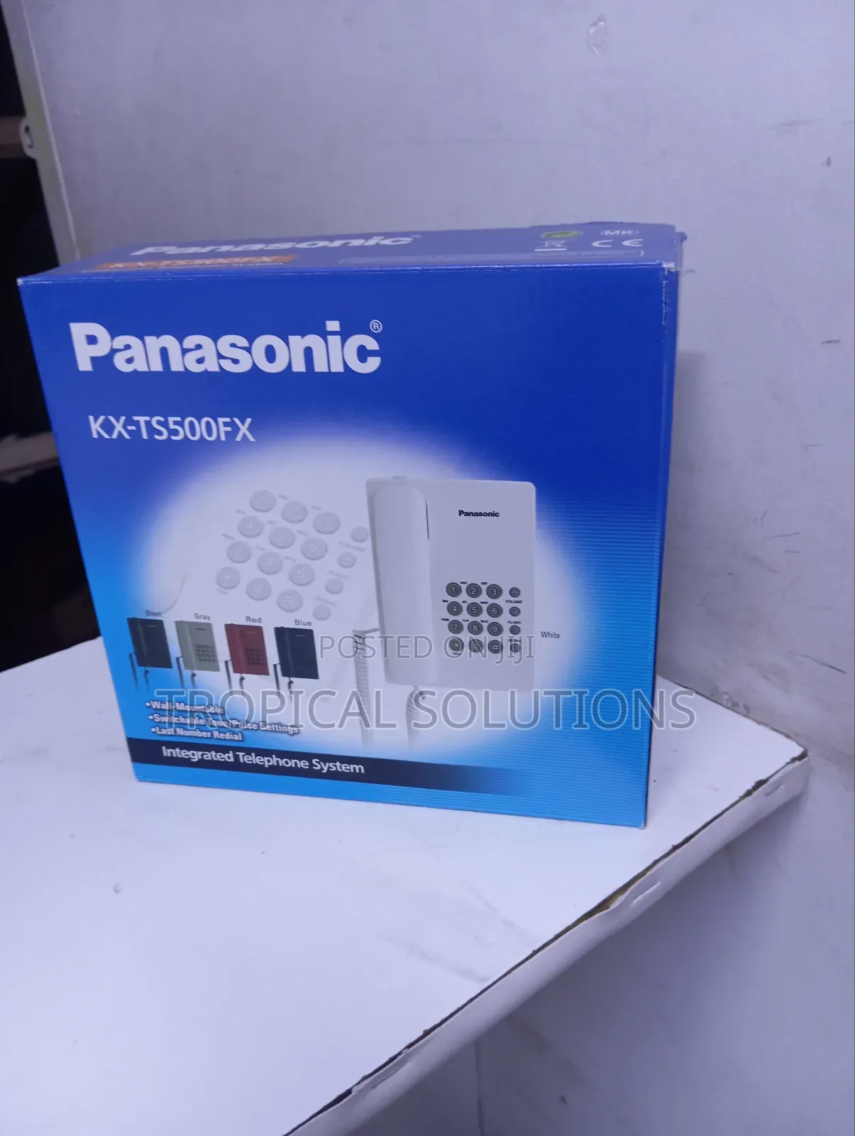 Panasonic Phone Kx- Ts500fx Landline Phone