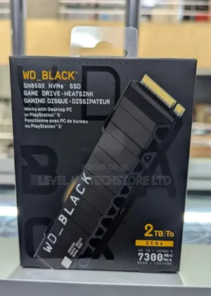 Western Digital Black 2tb SSD Nvme for Ps5