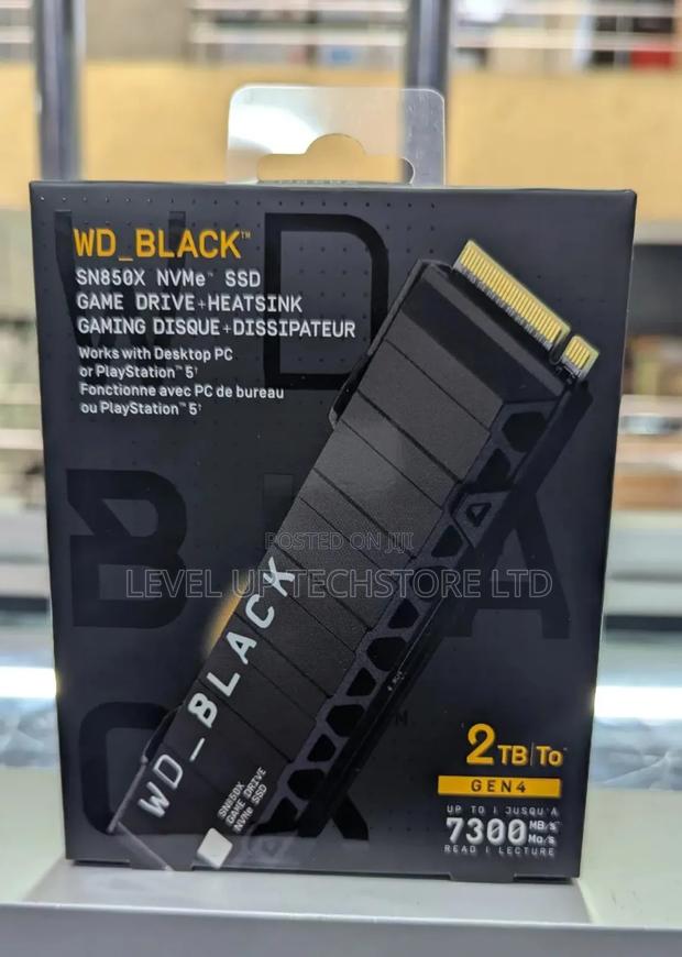 Western Digital Black 2tb SSD Nvme for Ps5