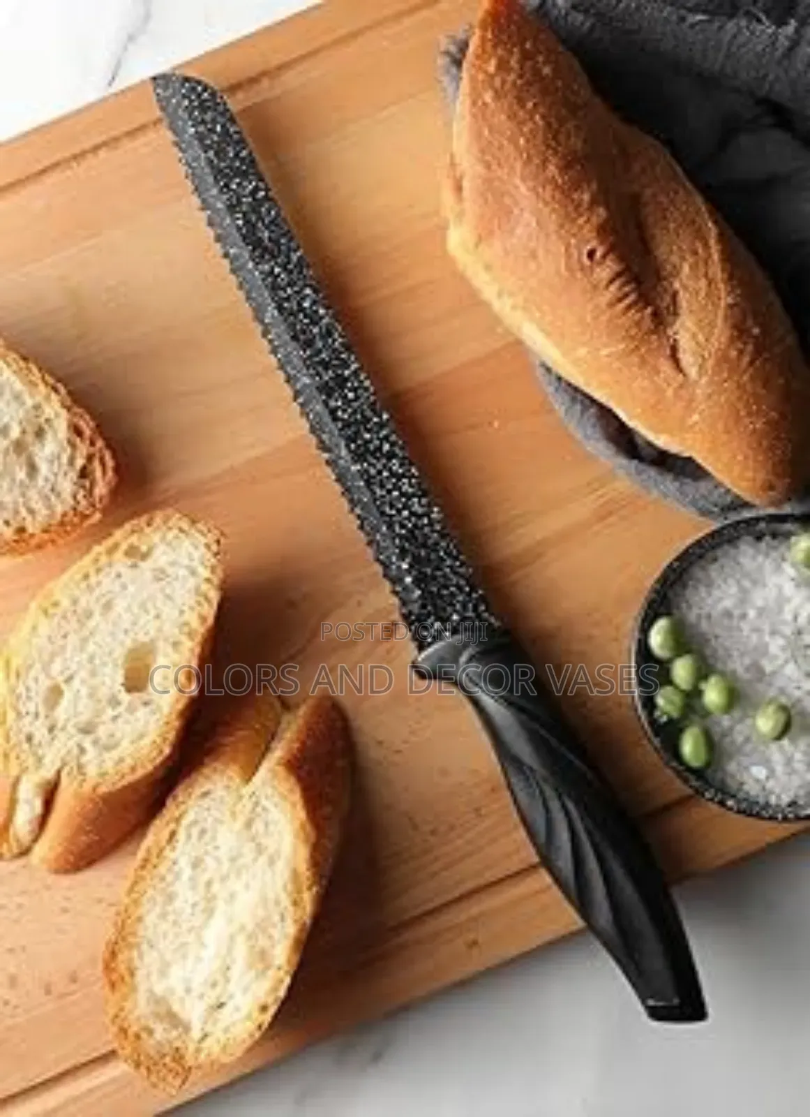 Black Granite 6pc Set of Knives