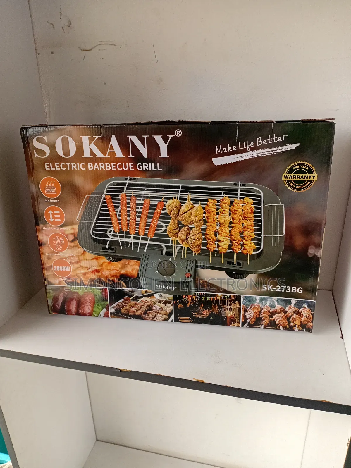 Electric Barbecue Grill