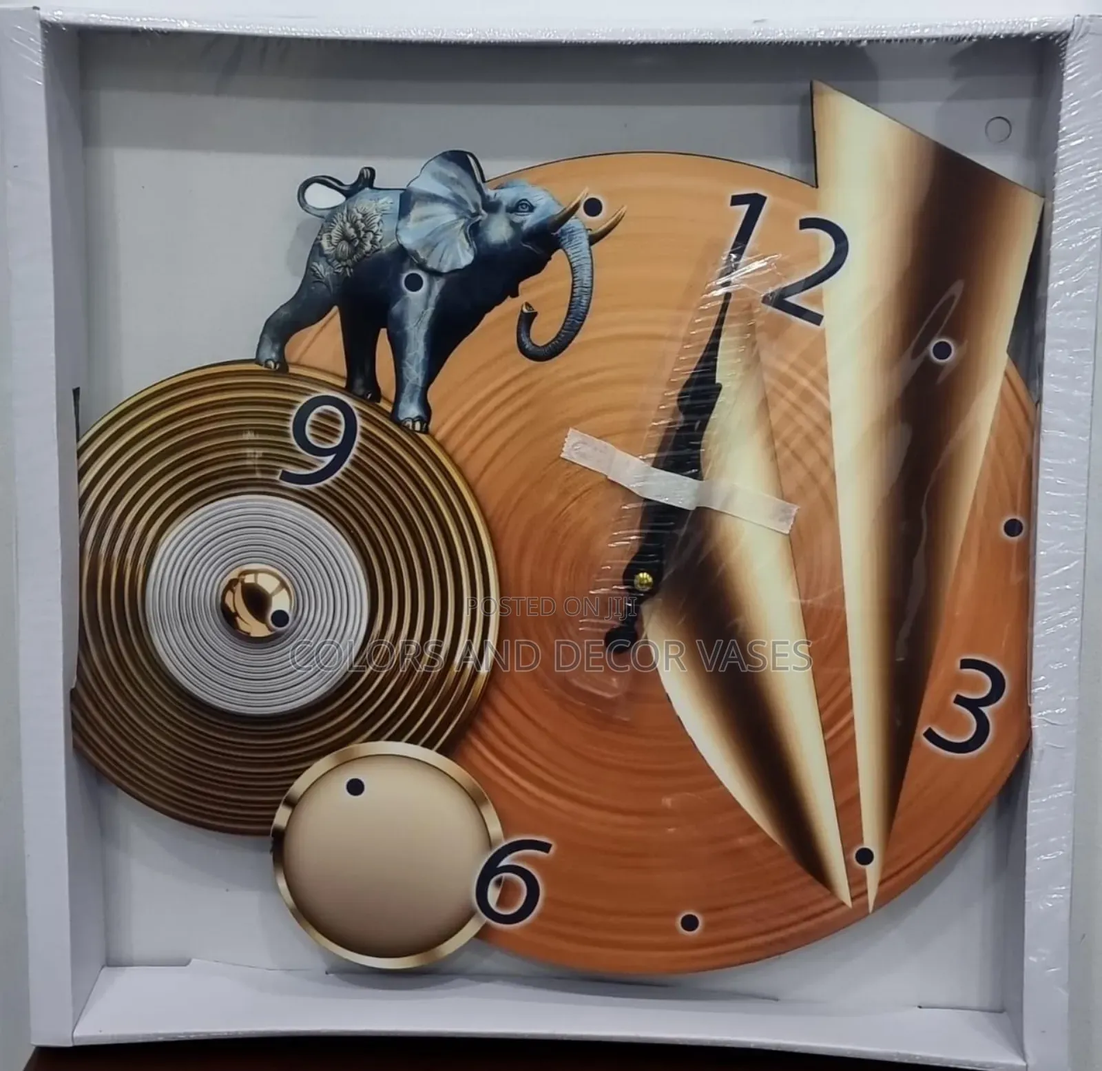 *Elegant 3in1 Wall Clock Decor Now Available*