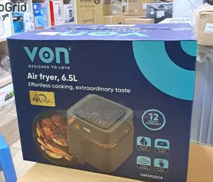 Von (Vaf072dck) Digital Air Fryer – 6.5 Litres 
