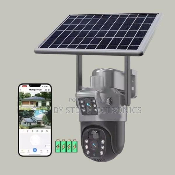 Remote Monitoring 4g PTZ Rotating Solar CCTV Camera