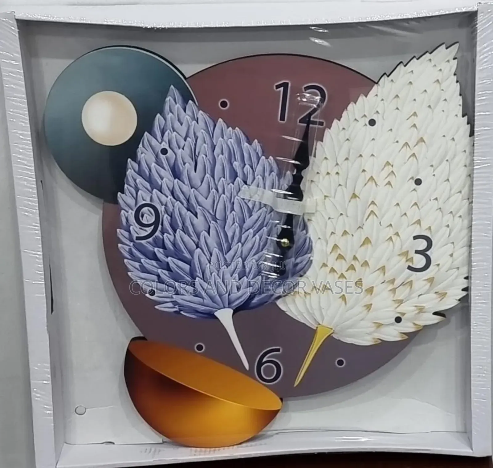 Wall Clock Set of 3 Decor