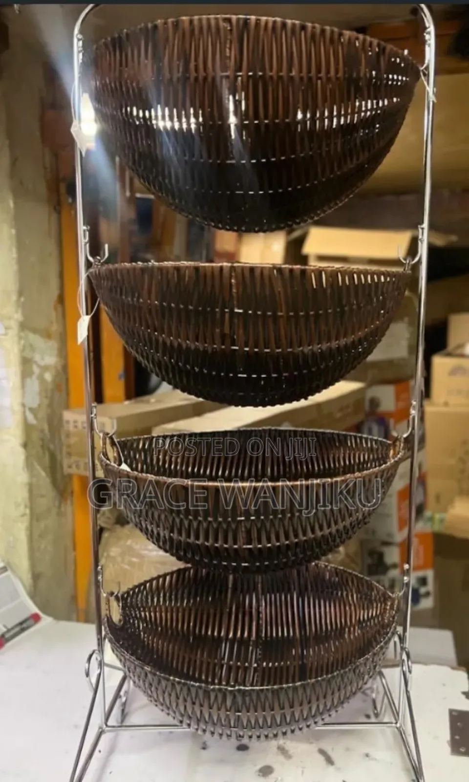 4 Layer Strong Fruit Rack