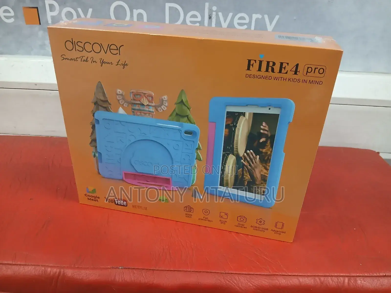 New Discover Fire4 512 GB Gray