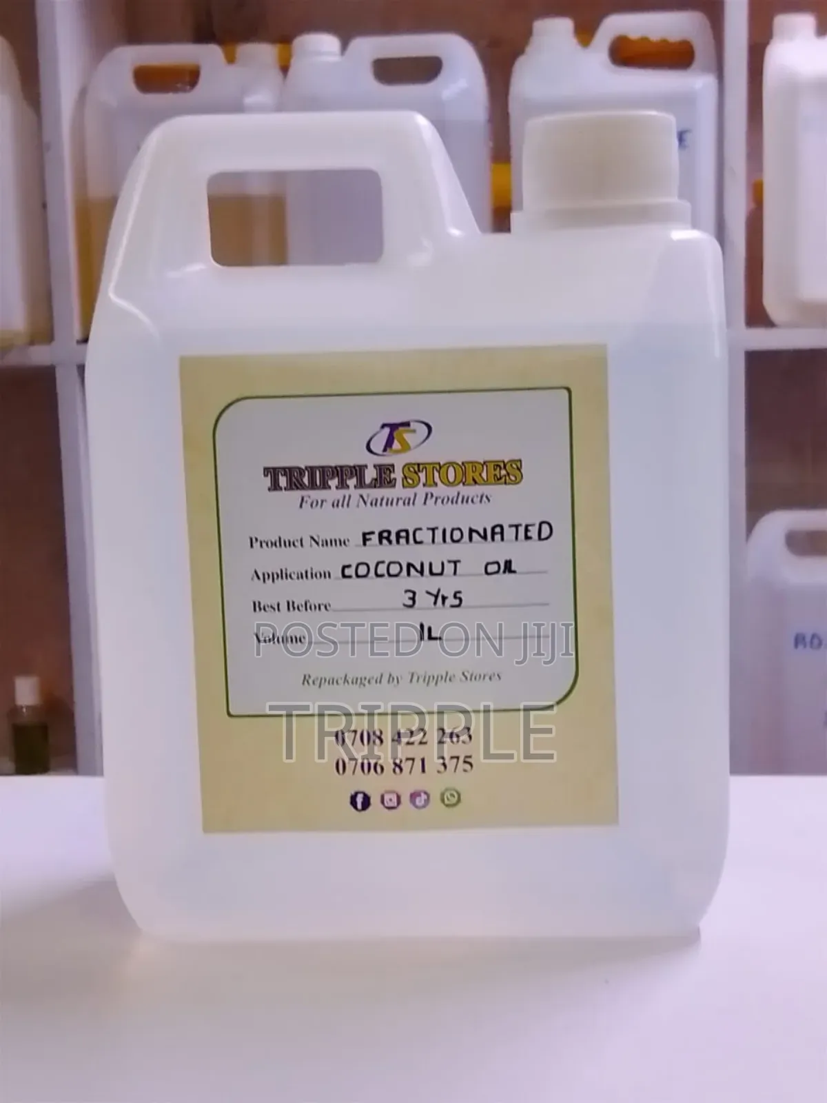 Fractionated Coconut Oil