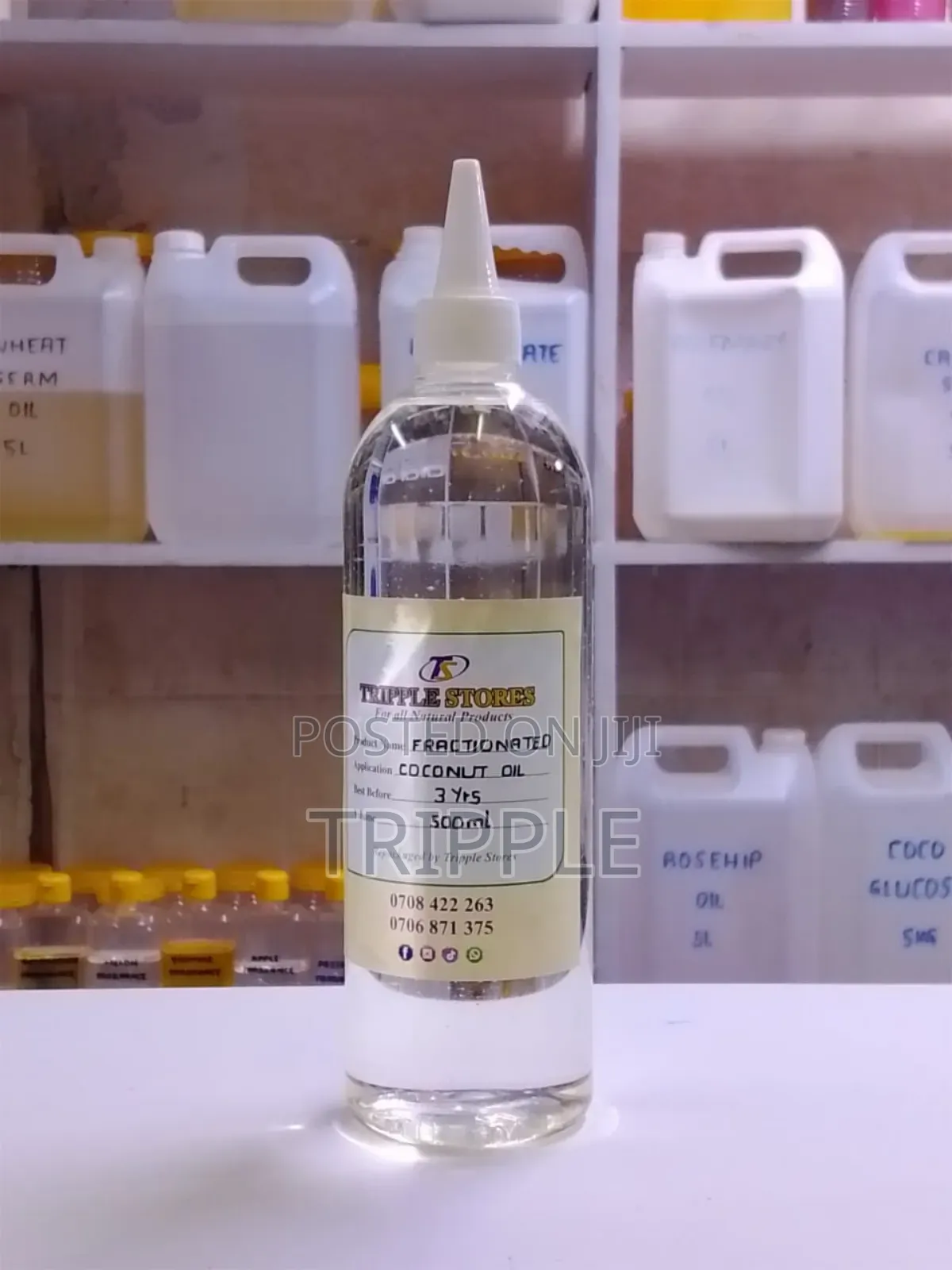 Fractionated Coconut Oil