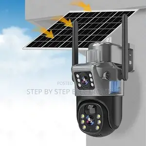 Stunning Image Quality 4g PTZ Rotating Solar CCTV Camera