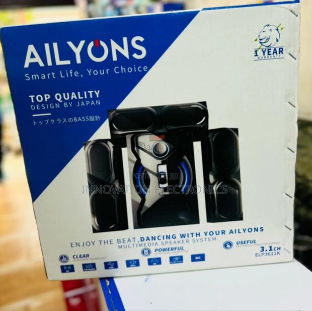 Ailyons 3.1ch Subwoofer Home Theater System - main view