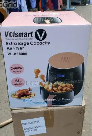 Volsmart Vl-Af8006, 6 Litre Air Fryer (1 Yr Wrty)
2400 Watt,