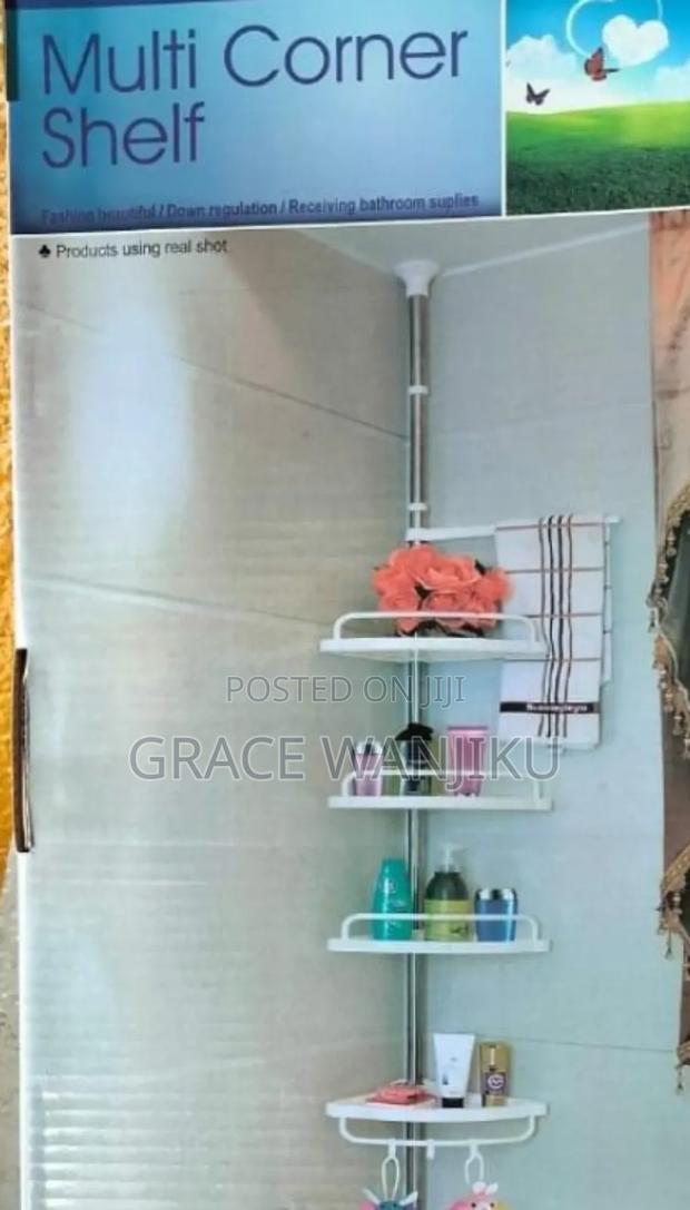 Multi Shelf Corner Rack. - main view