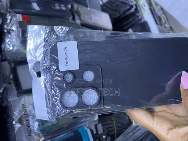 Hwpivo Xiaomi Poco X6 Silicone Protective Phone Case - main view