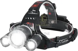 Rechargeable Head Torch With 3 Led Lights