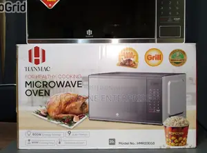 Hanmac Hmr20eg2 20l Digital Microwave With Grill - Silver 
