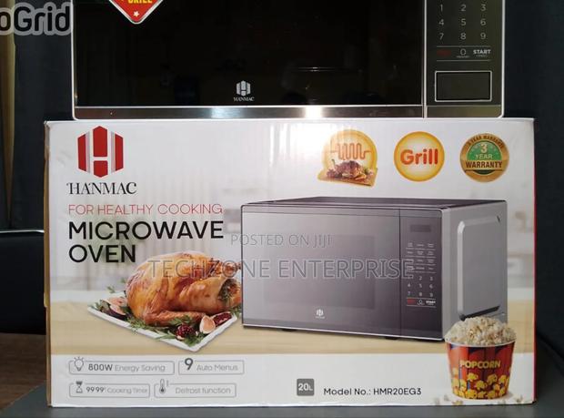 Hanmac Hmr20eg2 20l Digital Microwave With Grill - Silver - main view