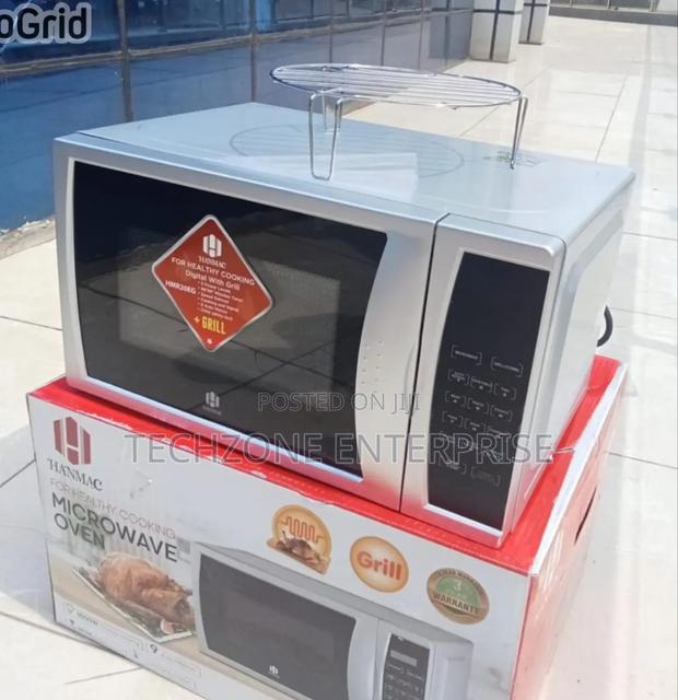 Hanmac Hmr20eg 20l Digital Microwave With Grill - White - main view