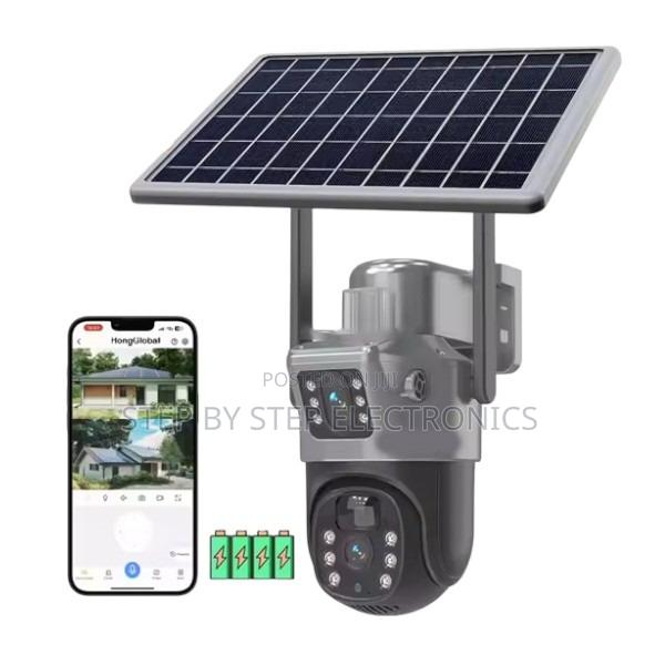 Android/Ios Support 4g PTZ Rotating Solar CCTV Camera - main view
