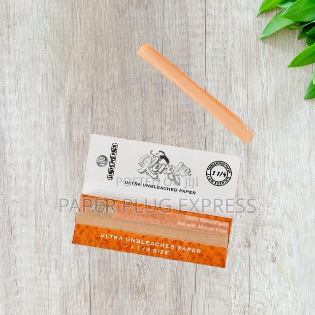 Korobo Brown 1 1/4 Size Rolling Papers - 100 Leaves - thumbnail 6