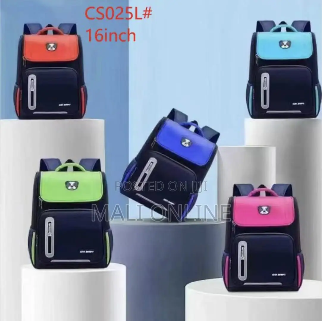 12-inch Orthopedic Waterproof Kids Backpack School Bag