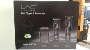 Lac Laichy Hair Clipper Shaver Set, a 3-in-1 Grooming Kit
