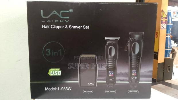 Lac Laichy Hair Clipper Shaver Set, a 3-in-1 Grooming Kit
