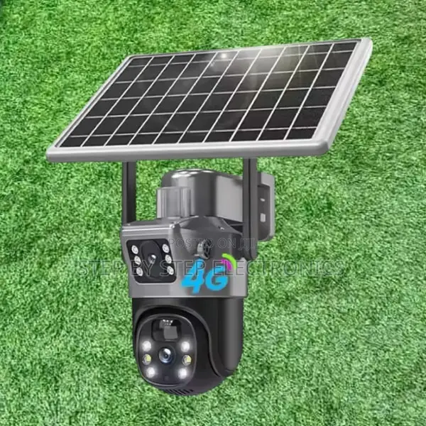 Smartphone App Control 4g PTZ Rotating Solar CCTV Camera