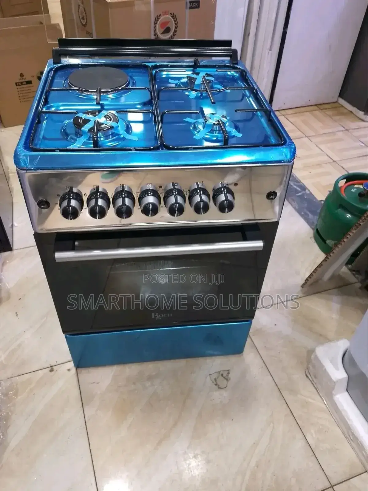 Versatile Roch 60x60 3 Gas Burners Electric Oven