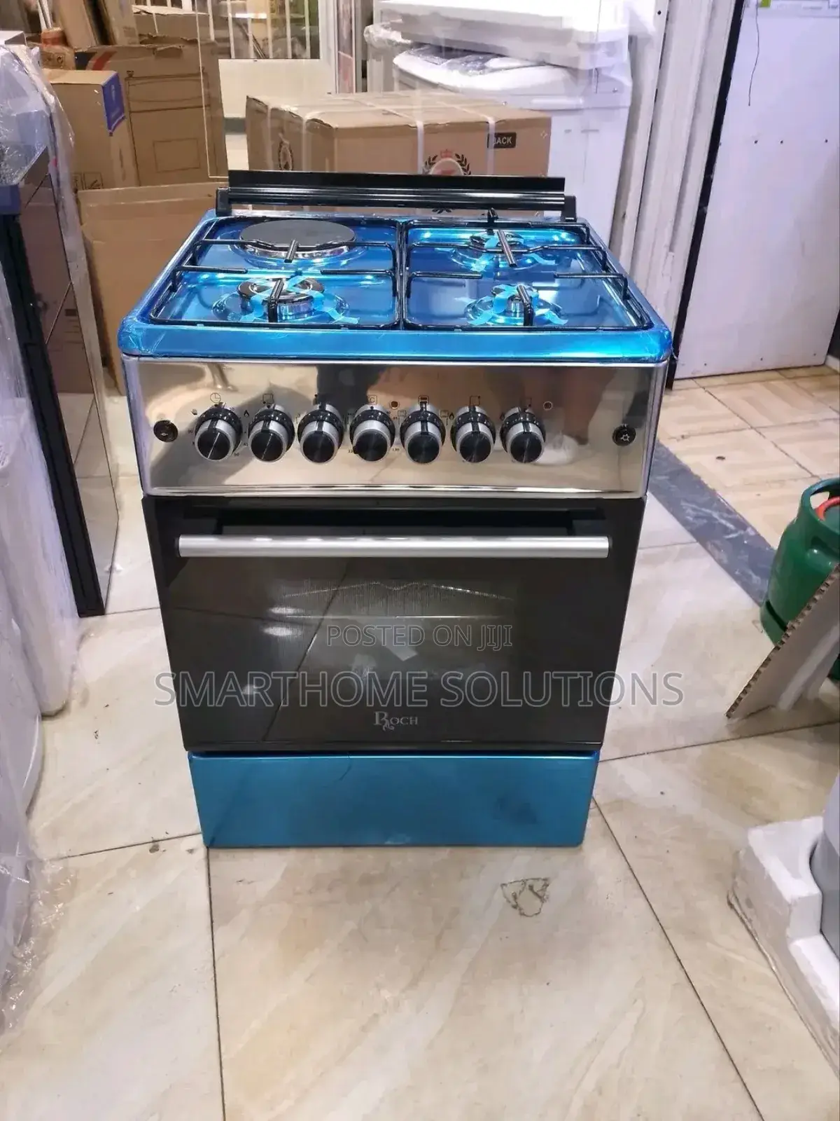 Roch 60x60 3 Gas + 1 Electric Oven: The Perfect Blend