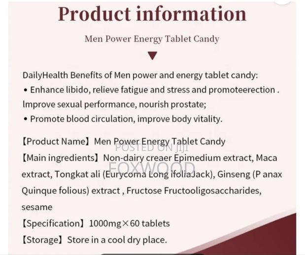 Winstown Men Power Tablet Candy - thumbnail 4