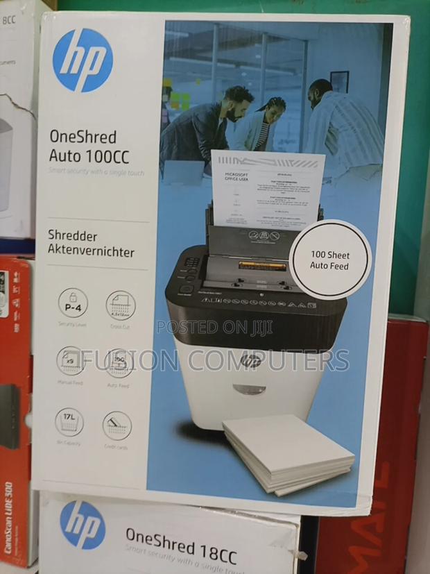 Hp Oneshred Auto 100cc Cross-Cut Shredder
