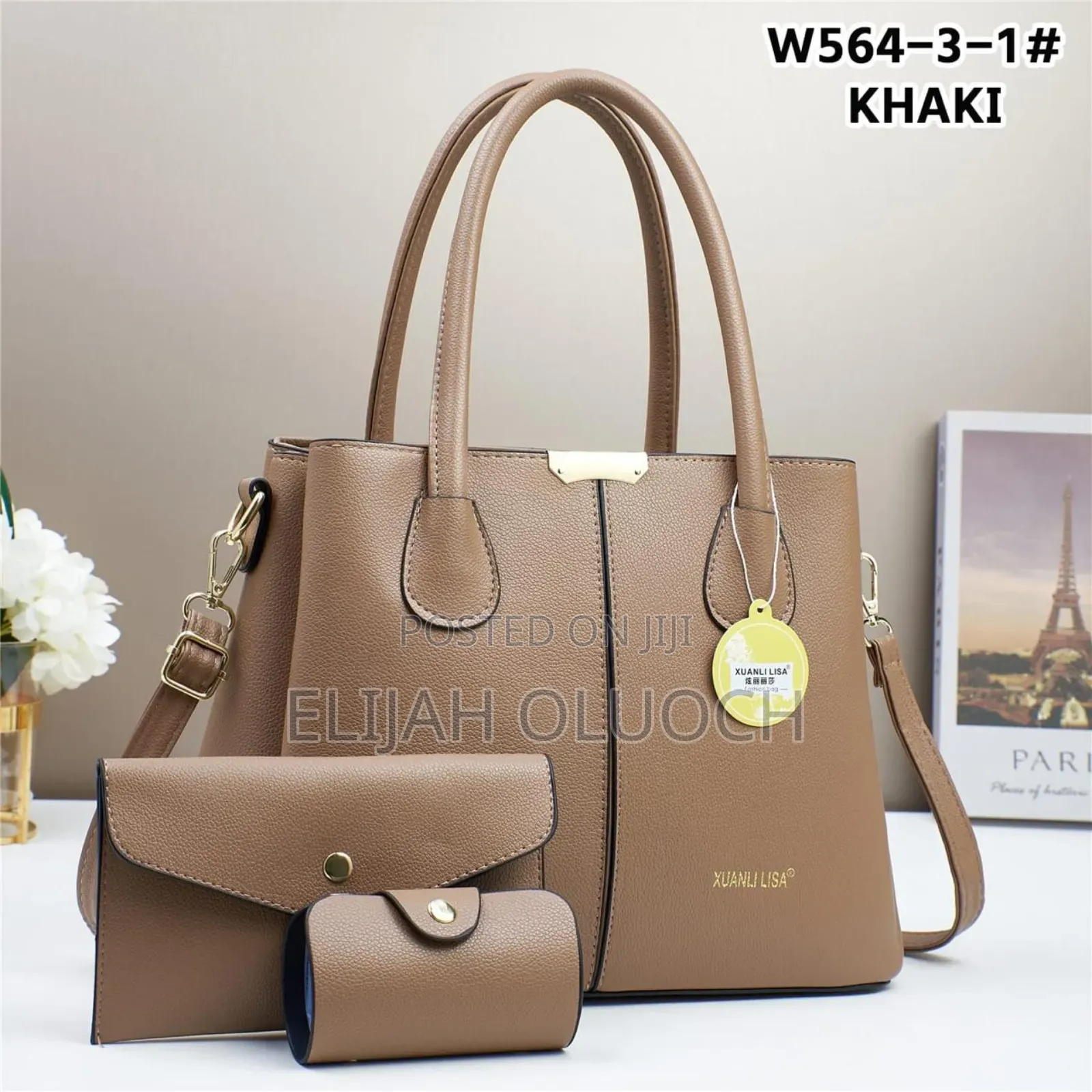 3 Pieces Ladies Handbag Set