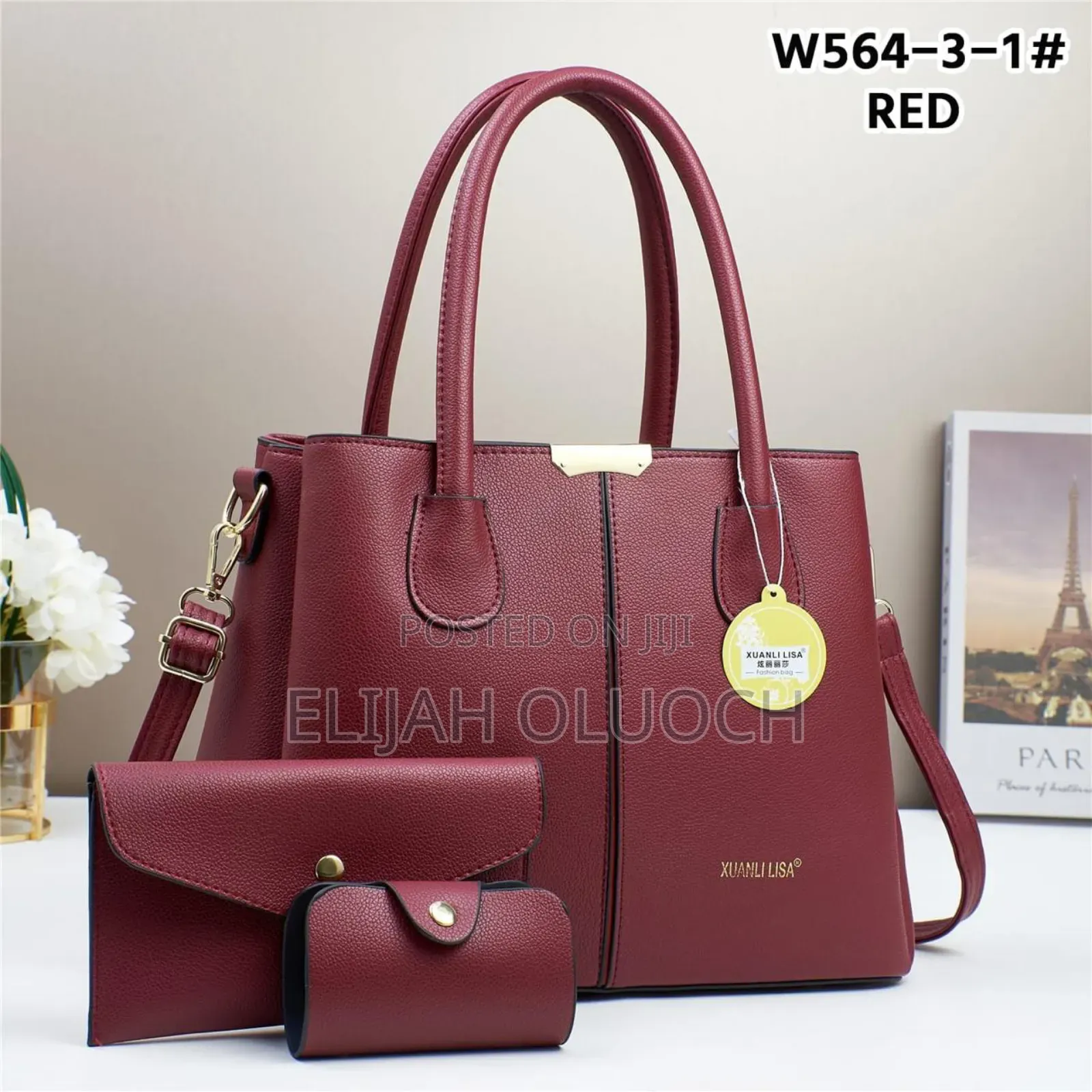 3 Pieces Ladies Handbag Set