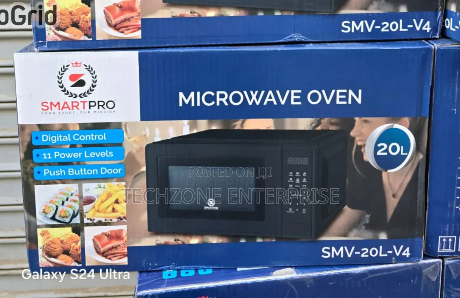 Smartpro SMV-20 Digital Microwave Ovens Defrost Function 