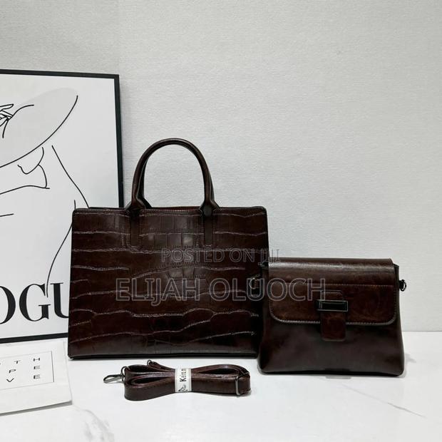 2pcs Set Spacious Leather Handbags - thumbnail 2
