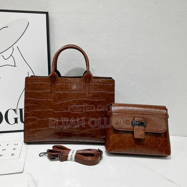 2pcs Set Spacious Leather Handbags - thumbnail 3