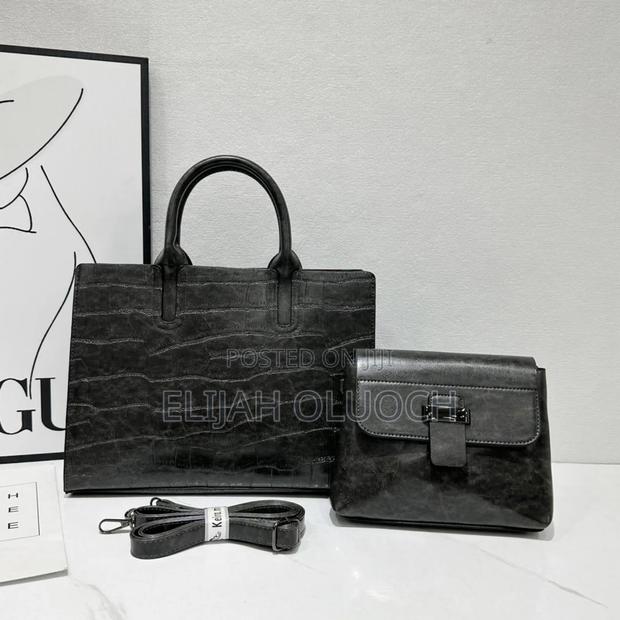 2pcs Set Spacious Leather Handbags - thumbnail 5