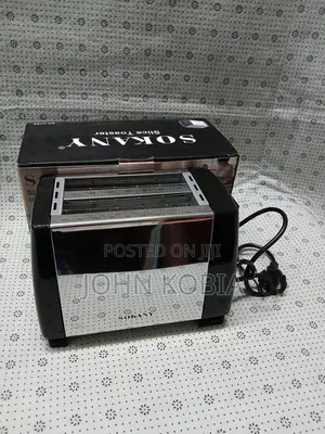 2-Slice Bread Toaster – Adjustable Browning With Crumb Tray
