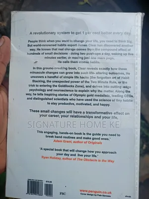 Atomic Habits Novel
