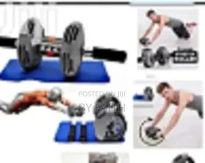 Power Stretch Abdominal Exercise Wheel Roller Available