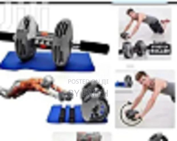 Power Stretch Abdominal Exercise Wheel Roller Available