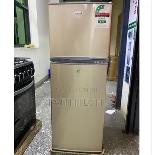 Silver Volsmart 138litres Double Door Refrigerator