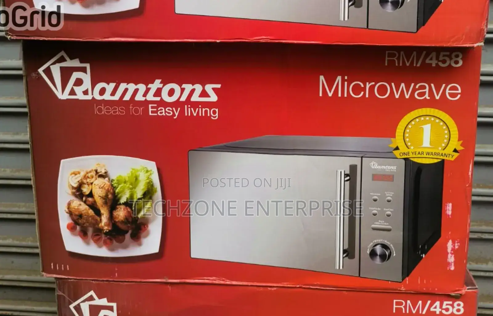 Ramtons Rm/458 20l Digital Microwave 5 Power Levels