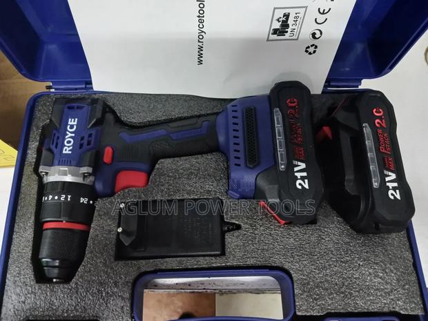 Brushless Cordless Drill Royce With Two Batteries - thumbnail 2
