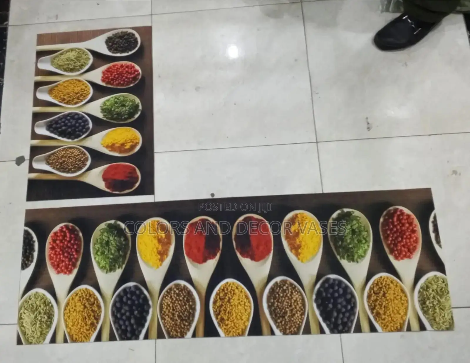 High Quality Rubber Underside Floor 3d 2in1 Kitchen Mat